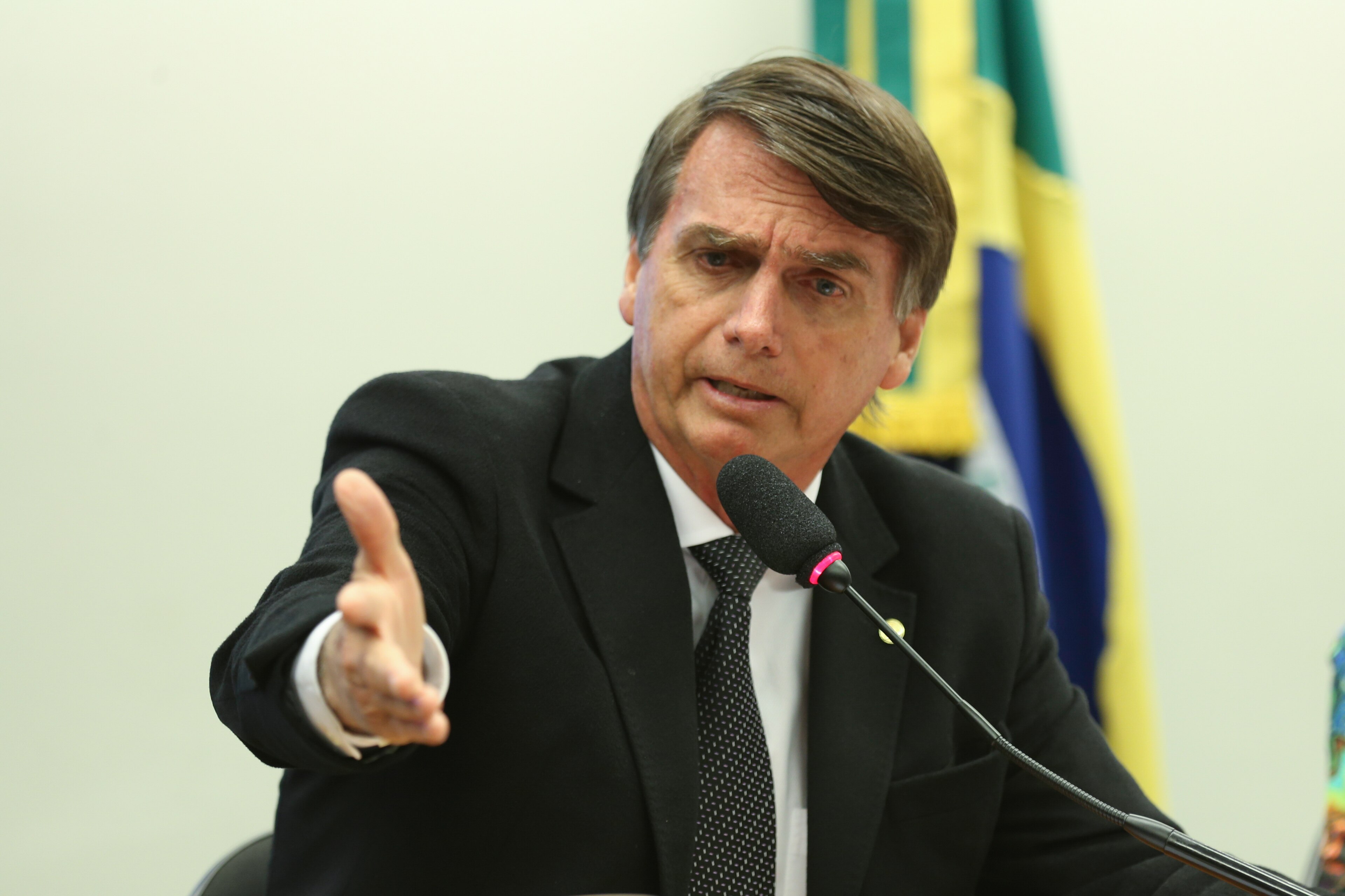 Jair Bolsonaro, então deputado federal