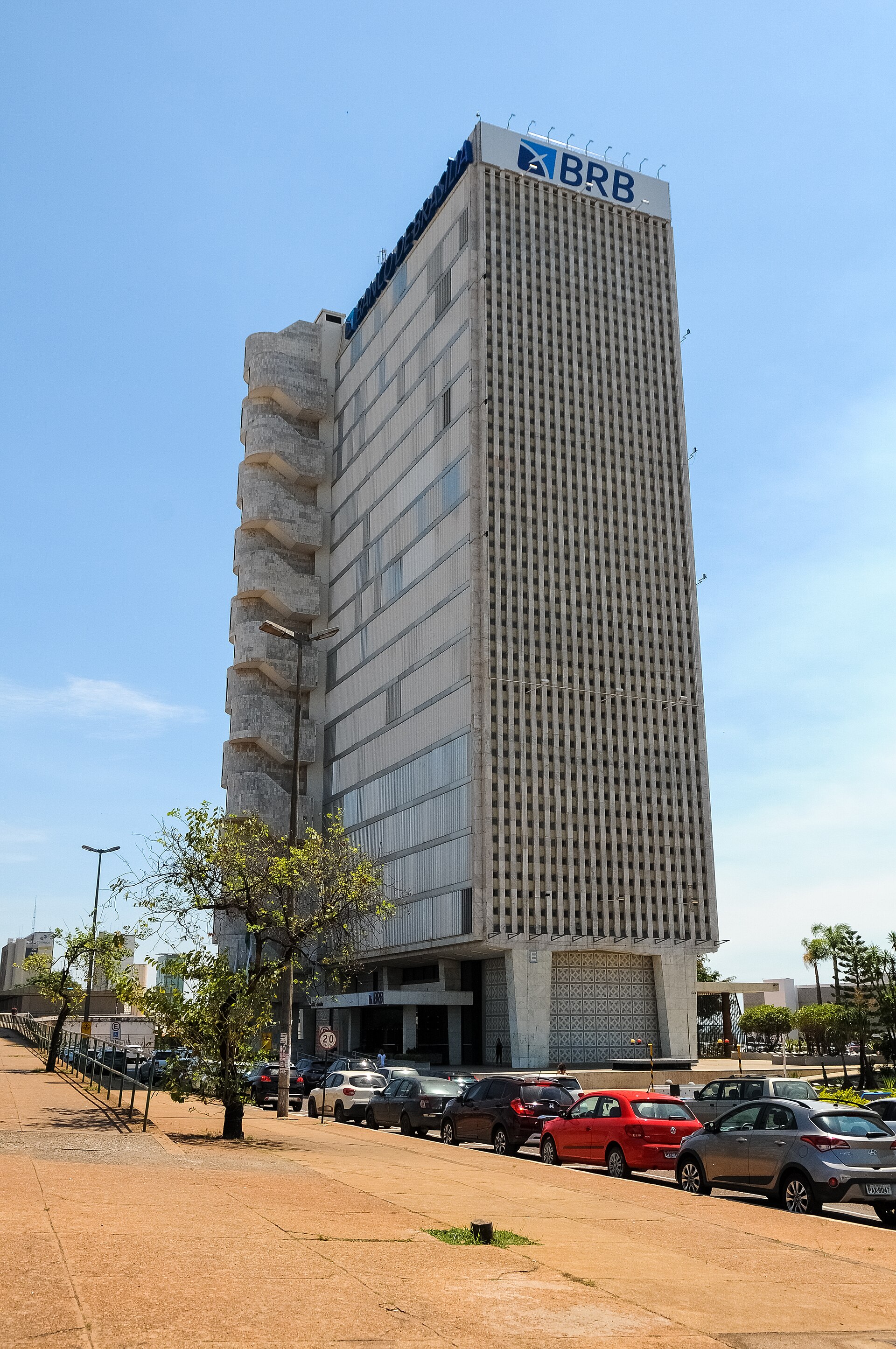 Edifício-sede do BRB, em Brasília